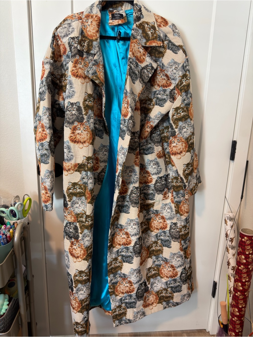 Cat Trench Coat